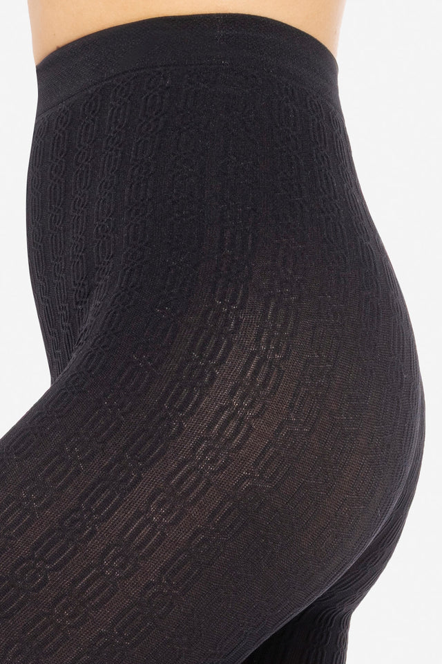 Gatta Tiffany 24 - 60den Damenstrumpfhose mit Strickmuster