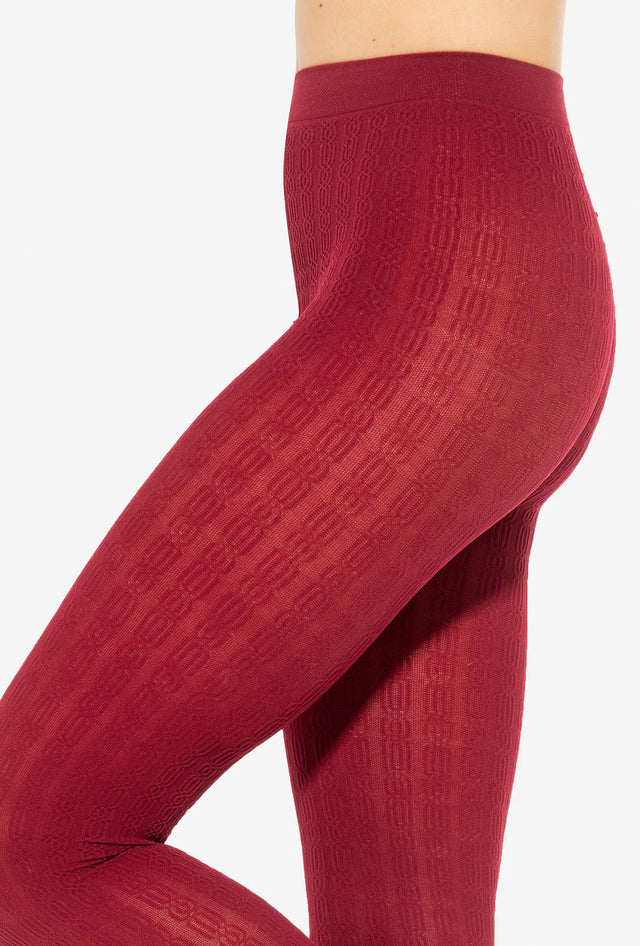 Gatta Tiffany 24 - 60den Damenstrumpfhose mit Strickmuster