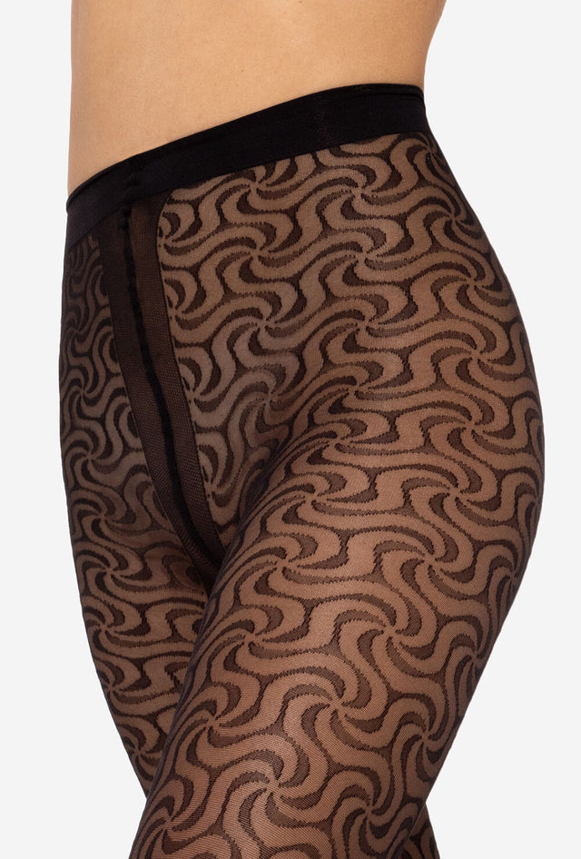 Gatta Mosaica 02 - 20den schöne Fashion Strumpfhose mit angesagtem Geometriemuster