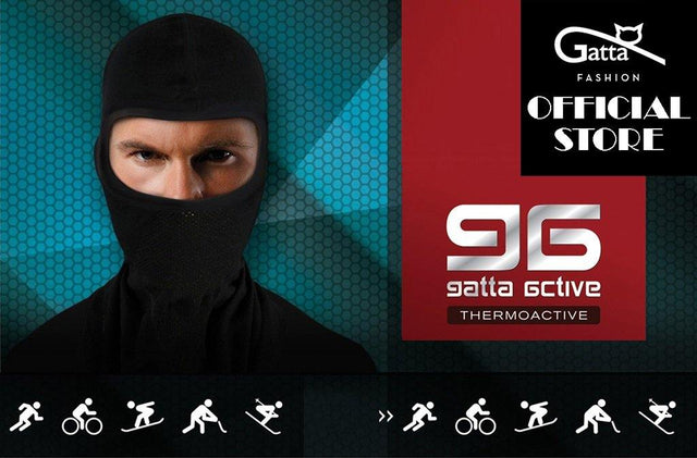 gatta active Skimaske | Sturmhaube | Sturmmaske aus Merinowolle - GATTA FASHION
