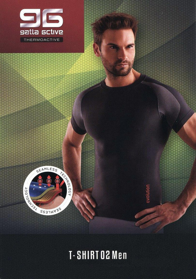 Gatta active T-Shirt 02 Men | Kurzarm Wintersportswear