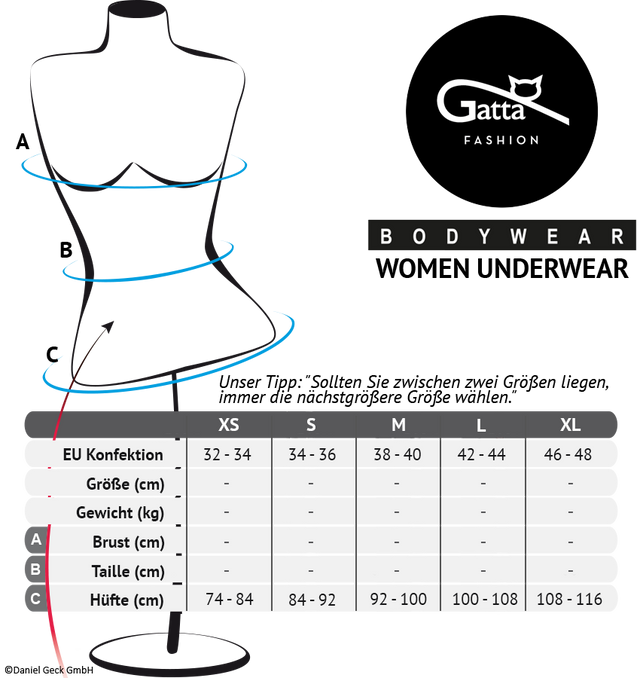 Gatta Bikini Comfort Windy | 3er Vorteilspack | Damen Unterwäsche - GATTA FASHION