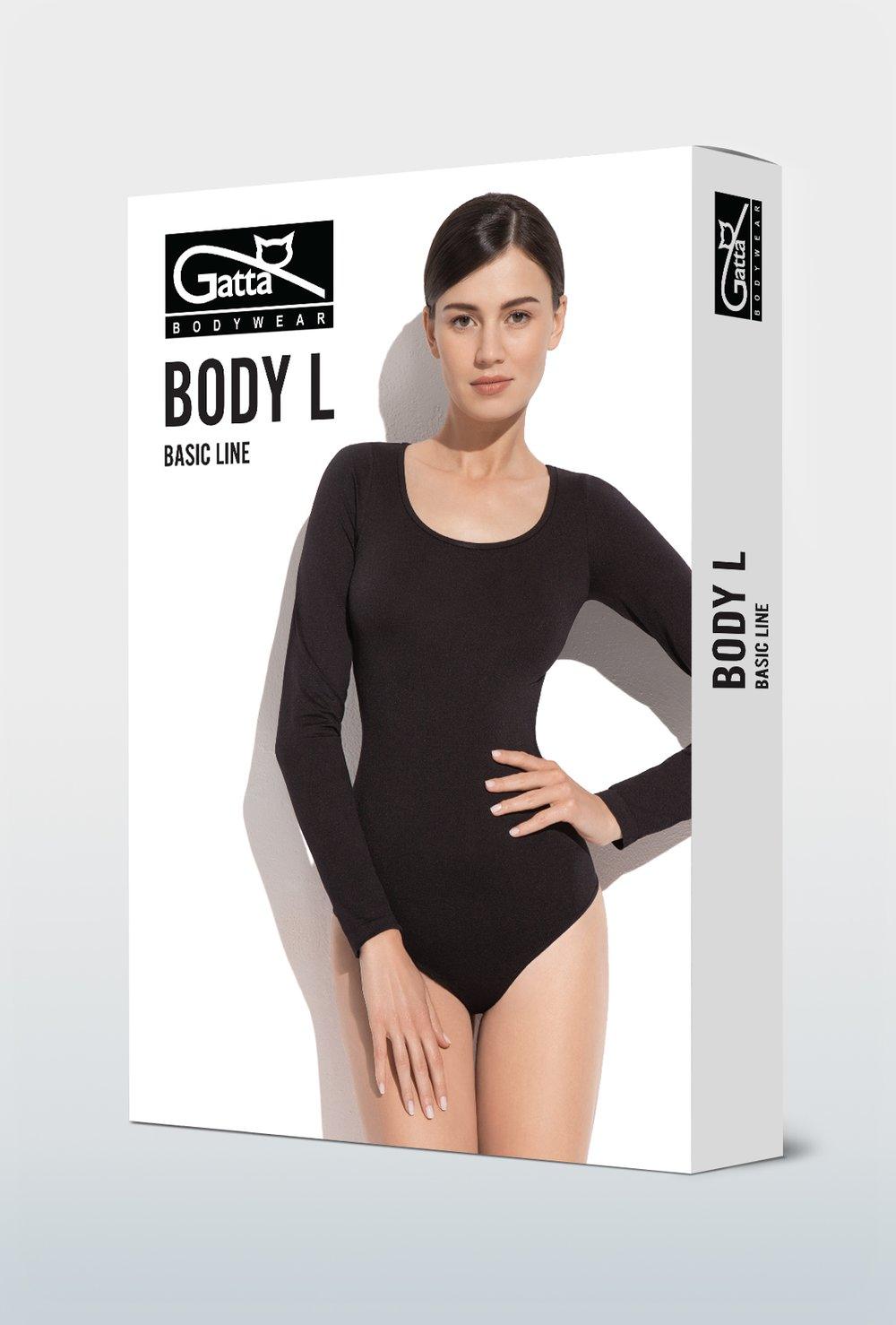 Gatta Body L | Microfaser Langarmbody - GATTA FASHION