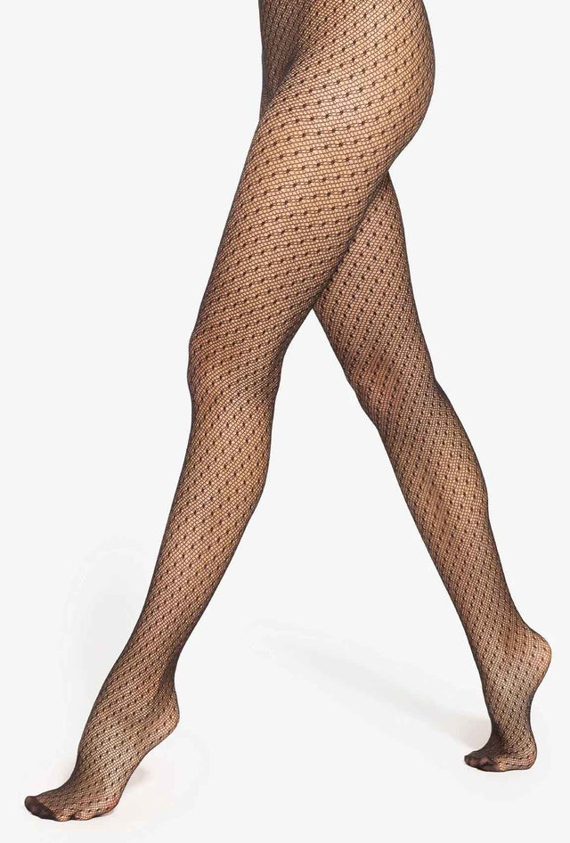Gatta Brigitte 15 Netzstrumpfhose mit dezentem Ajour-Muster