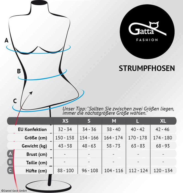 Gatta Cabarette Show 02 | gemusterte Netzstrumpfhose - GATTA FASHION