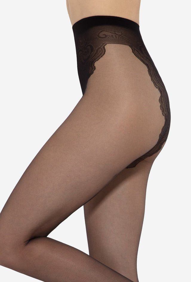 Gatta Chiara Classique | 20DEN | Collants transparents avec couture