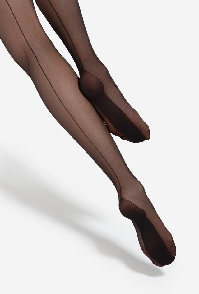 Gatta Chiara Classique | 20DEN | Collants transparents avec couture