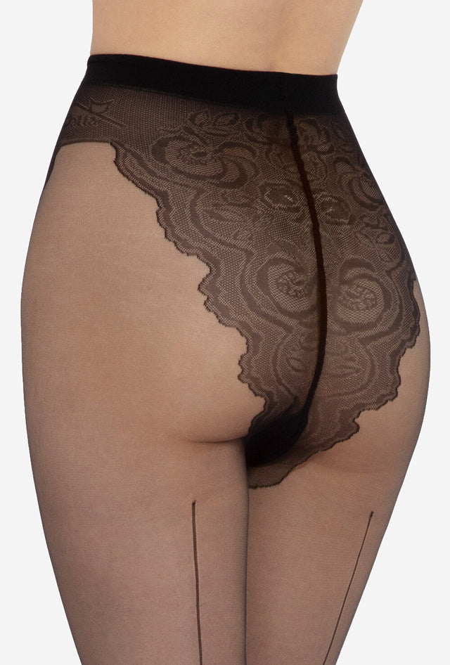 Gatta Chiara Classic | 20DEN | Feinstrumpfhose mit Naht