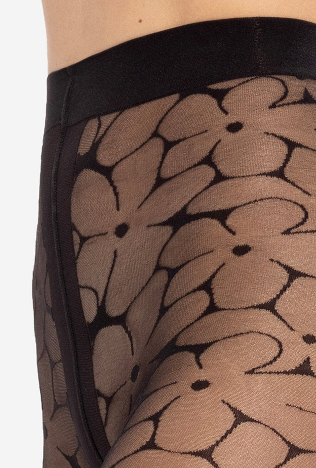 Gatta Daisy 01 - 20den Strumpfhose mit Gänseblümchenmuster