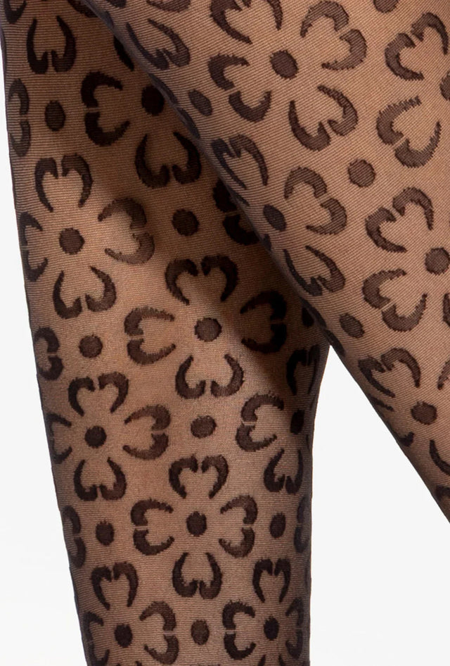 Gatta Daisy 03 - 20den Feinstrumpfhose mit floralem Muster