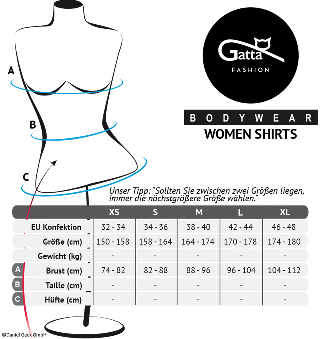 Gatta Damen Viskose Camisole Shirt | 3er Pack | - GATTA FASHION