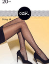 Gatta Dotsy 14 | 20DEN | Medias finas punteadas - Negro / S