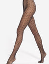 Gatta Dotsy 18 - collants à pois 20 deniers - Noir / S