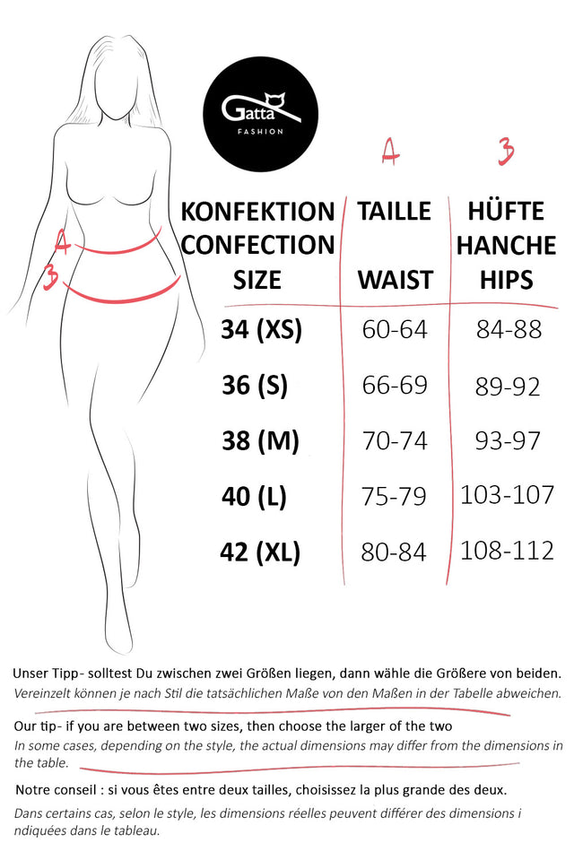 Gatta Damen Slip Tanga Sensual Skin | Damen Unterwäsche