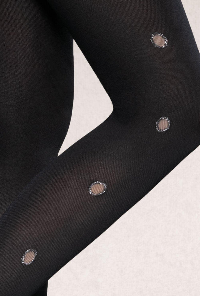 Gatta Flash&Black 03 | blickdichte gemusterte Strumpfhose - GATTA FASHION
