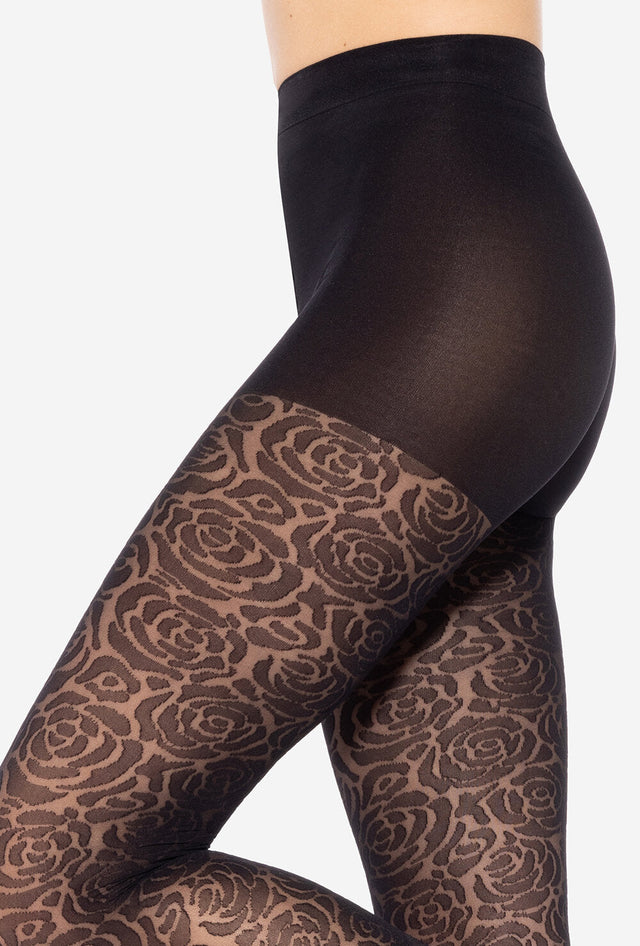 Gatta Floral 04 - 30den blumige Damenstrumpfhose