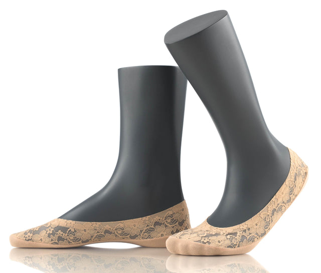 Gatta Footer 11 | Damen Füßlinge mit Spitze Antirutsch - GATTA FASHION