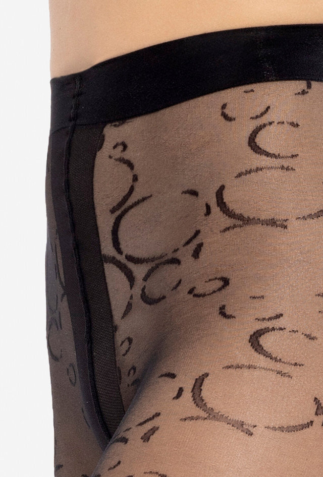 Gatta Frigga - Damenstrumpfhose mit modischem Bubblemuster