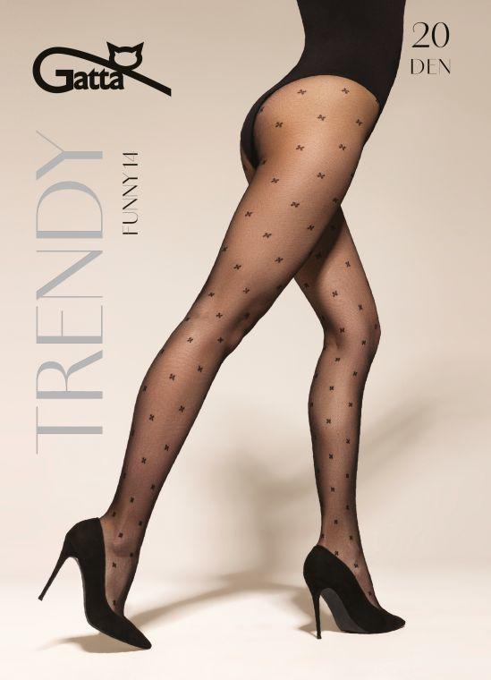 Gatta Funny No. 14 – 20 DEN Strumpfhose mit modischen