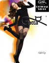 Gatta Girl-Up 09 | collants com padrão acima do joelho - Preto / M