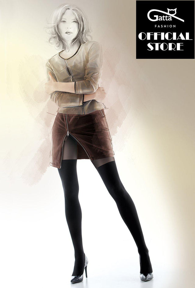 Gatta Girl-Up 25 | 20/60den | gemusterte Strumpfhose - GATTA FASHION