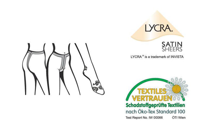 Gatta Gisele 10 | 20DEN | gemusterte Strumpfhose - GATTA FASHION
