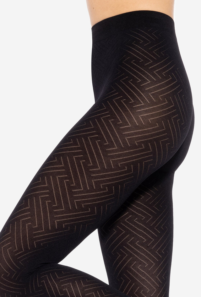 Gatta Loretta 153 - 50den gemusterte Strumpfhose