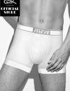 Gatta Men Cotton Boxer Shorts | Sous-vêtements homme boxer - Noir / S