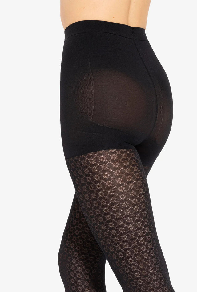 Gatta Modeline No. 09 – 40 DEN gemusterte Push-Up