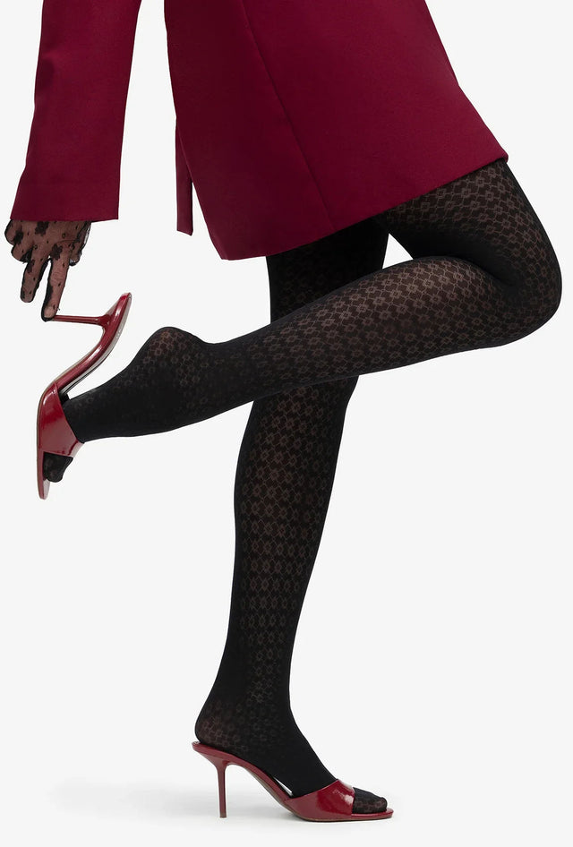Gatta Modeline No. 09 – 40 DEN gemusterte Push-Up