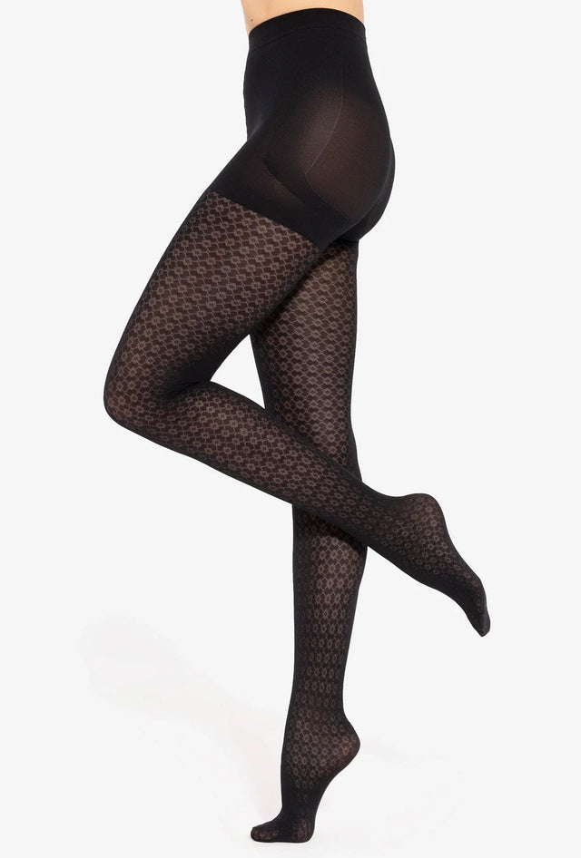 Gatta Modeline No. 09 – 40 DEN gemusterte Push-Up