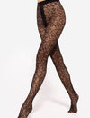 Gatta Mosaica 01 - 20den angesagte Fashion Strumpfhose mit modischem Fantasiemuster - Nero / S
