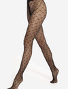 Gatta Silver Party 17 - 20den glittriga strumpbyxor - Nero-Silver / S