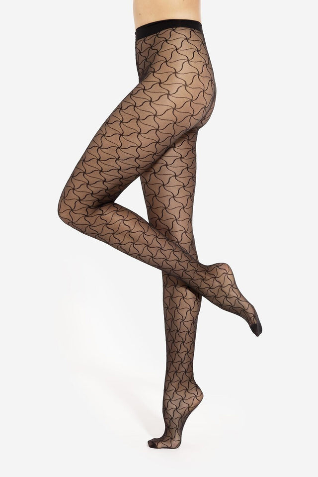 Gatta Silver Party 17 - 20den glitterpanty