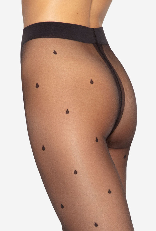 Gatta Q-Eko 01 - 20den gemusterte Strumpfhose