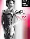 Gatta Red Rose 06 | body a rete - Nero / M/L
