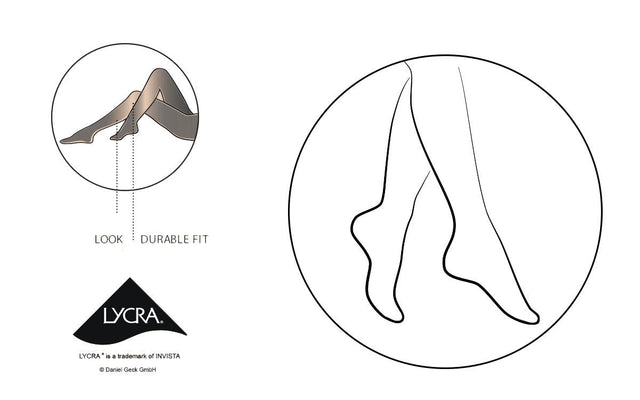 Gatta Rees 06 | 20DEN | gemusterte Strumpfhose mit Netzmuster - GATTA FASHION
