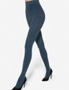 Gatta Sassi 09 - 50den Damenstrumpfhose mit elegantem Geometriemuster - Midnight / S