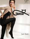 Gatta Satti Matti | 120DEN | Comfort Tights - Aloe Green / S