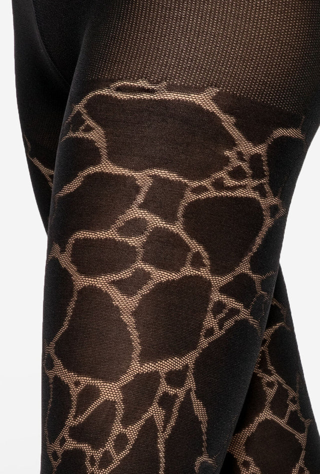 Gatta Savage 02 50den Damenstrumpfhose mit Muster - Tights