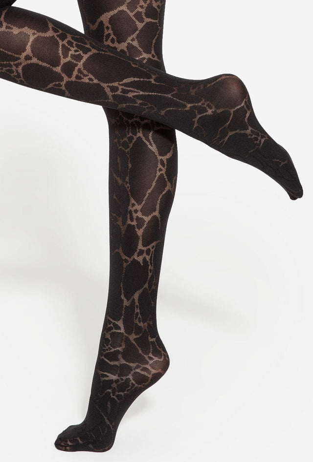 Gatta Savage 02 50den Damenstrumpfhose mit Muster - Tights