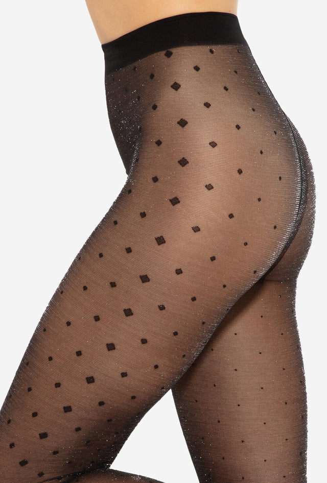 Gatta Silver Party 14 - 20den Glitzerstrumpfhose