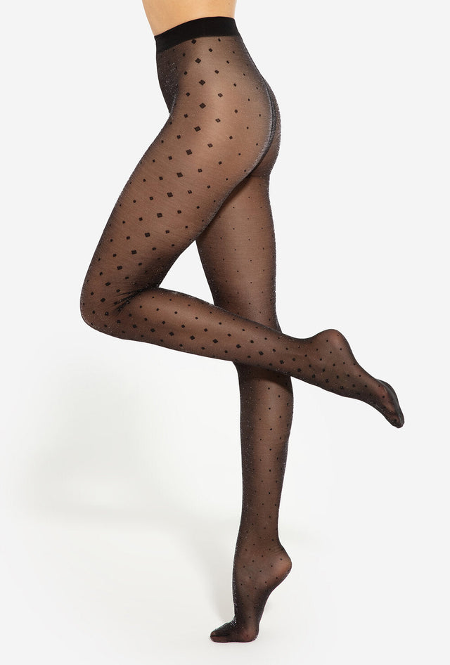 Gatta Silver Party 14 - 20den Glitzerstrumpfhose
