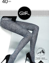 Gatta Snake 01 | 40den | Collant fashion - Grigio / S