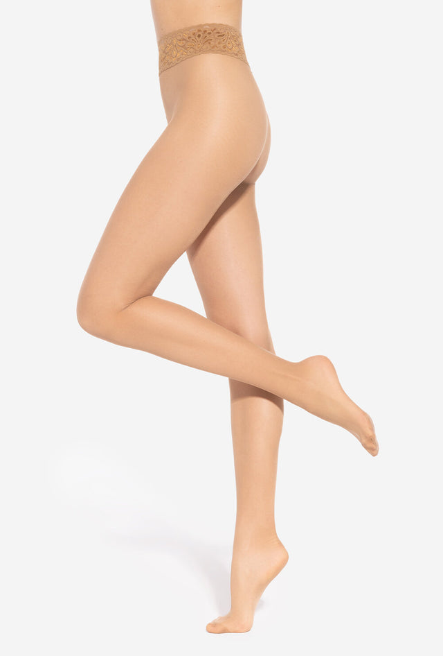 Gatta Softi Confi | 30DEN | Collants transparents avec large ceinture élastique
