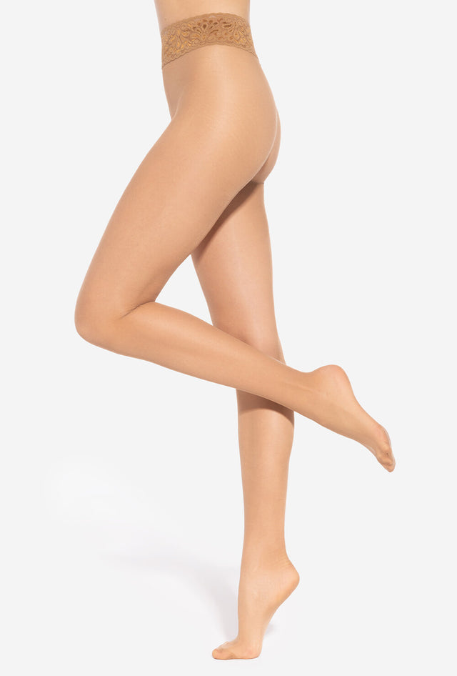 Gatta Softi Confi | 30DEN | Collants transparents avec large ceinture élastique