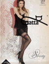 Gatta Sweety 12 | 20DEN | patterned tights - Black / S