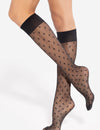 Gatta Trendyline 18 - somriga tunna damstrumpor med stil - Svart / One size