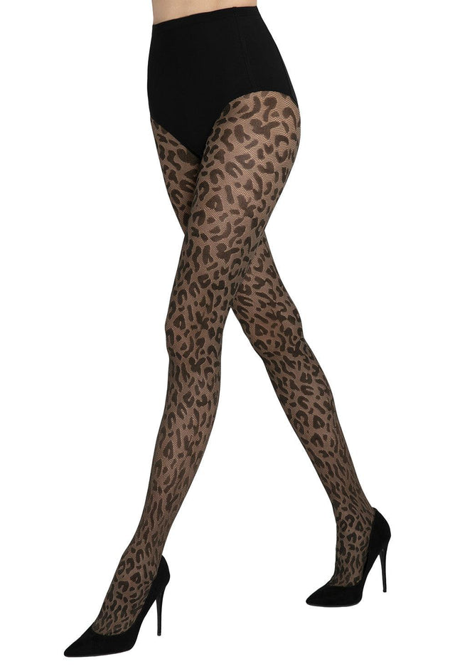 Gatta Wild Cat 04 | 40DEN | Strumpfhose mit Tiermuster - GATTA FASHION