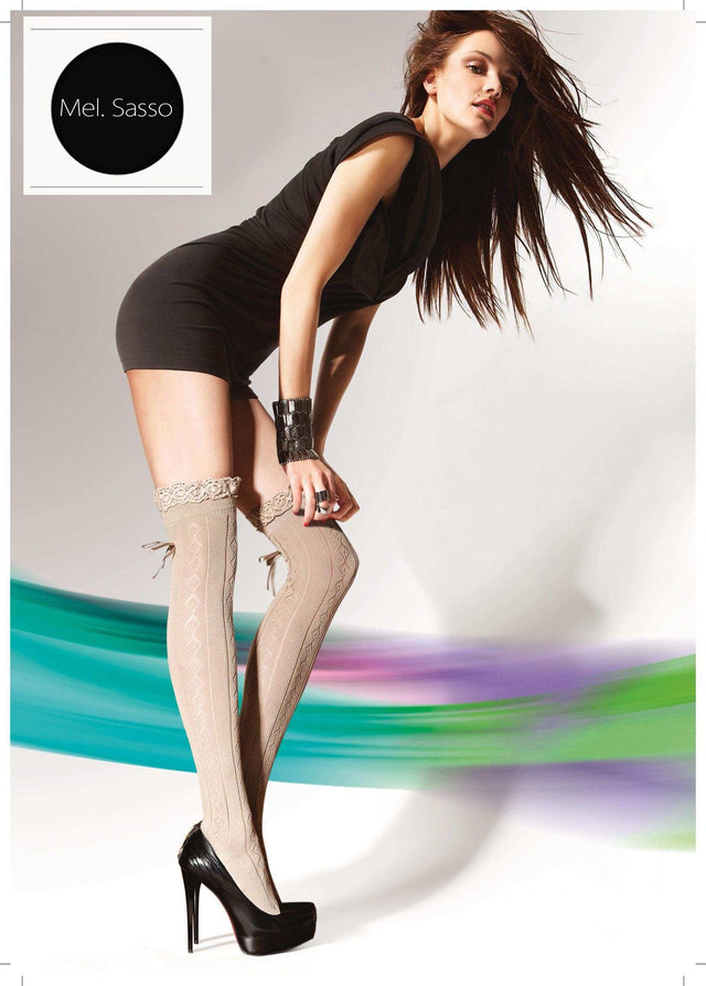 Gatta Overknee 05 | Baumwoll Overknees - GATTA FASHION